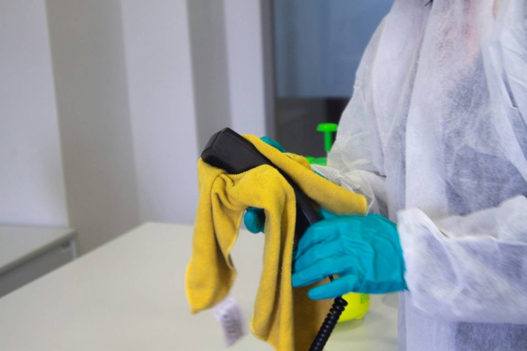 Disinfectant Cleaning